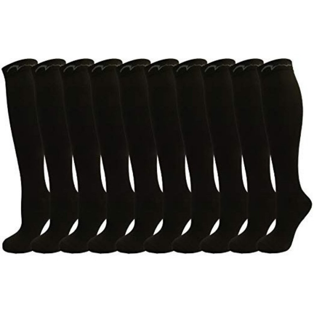 10 Pair S/M Graduated Compression Socks Moderate/M - Picture 3 of 4